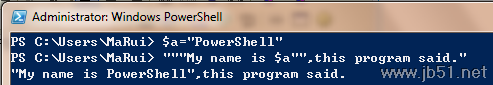 引号,转义字符,PowerShell