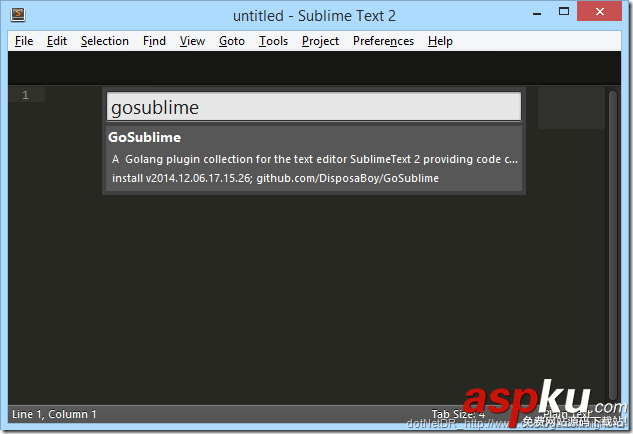 golang,Sublime Text,开发调试环境