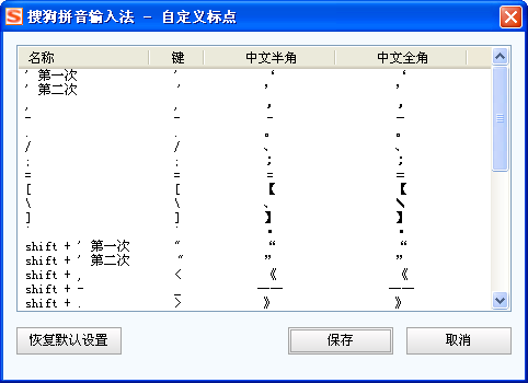 搜狗输入法入门之输入法设置