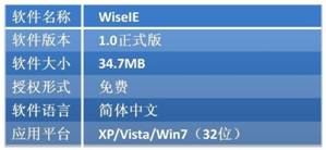 Wise浏览器1.0正式版特色功能测评  武林网教程