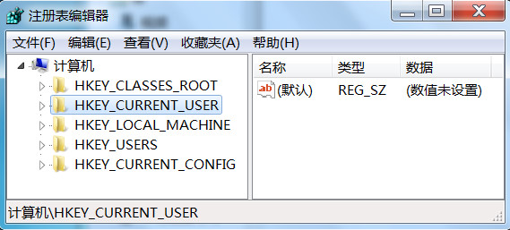 修改注册表