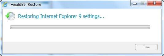 还原IE9的默认状态