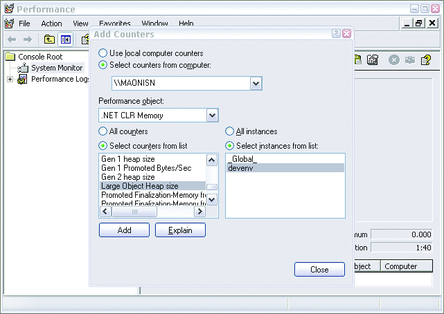 .Net 垃圾回收和大对象处理