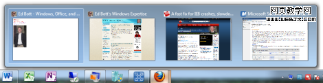 解锁火狐3.6的Win7任务栏多窗口预览