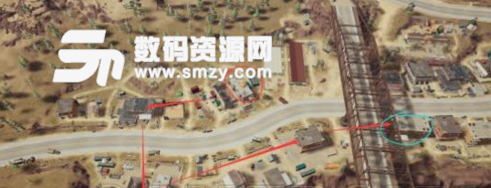 绝地求生沙漠地图V城搜索路线及打法指南介绍