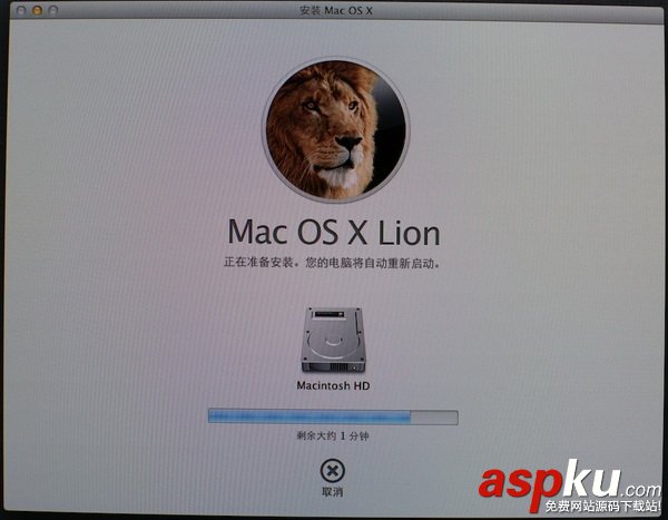 MACOSX,Lion,启动U盘制作,U盘安装系统