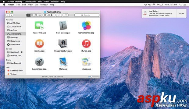 Yosemite,技巧,信息,共享电脑屏幕