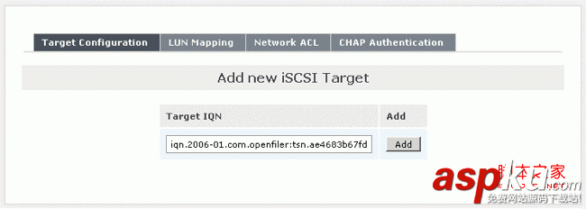 openfiler,iSCSI