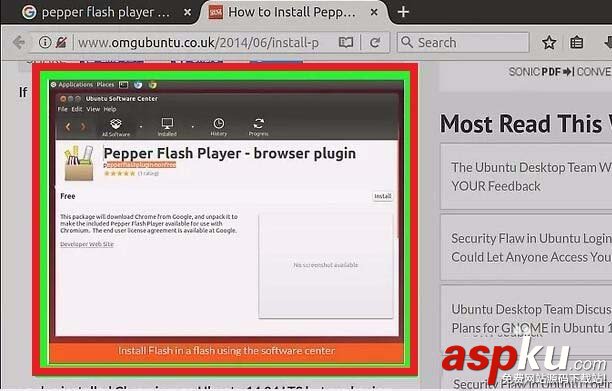 Ubuntu,Flash