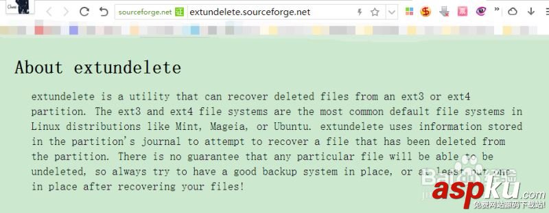 extundelete,Linux,数据恢复