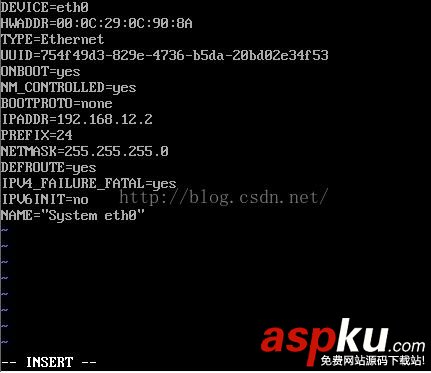 CentOS6.8,非图形界面,配置IP