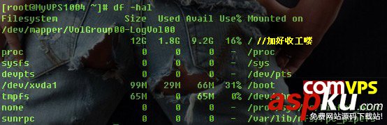 CentOS,VPS,硬盘分区,硬盘挂载