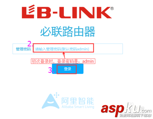 阿里智能无线路由器,动态IP上网