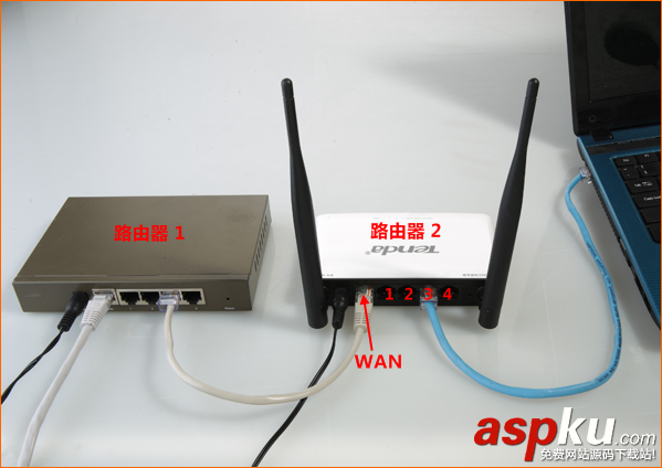 tplink路由器+路由器设置(两个路由器串联方法)