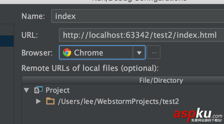 chrome,debug,Webstorm