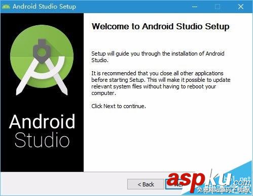 Win10,AndroidStudio