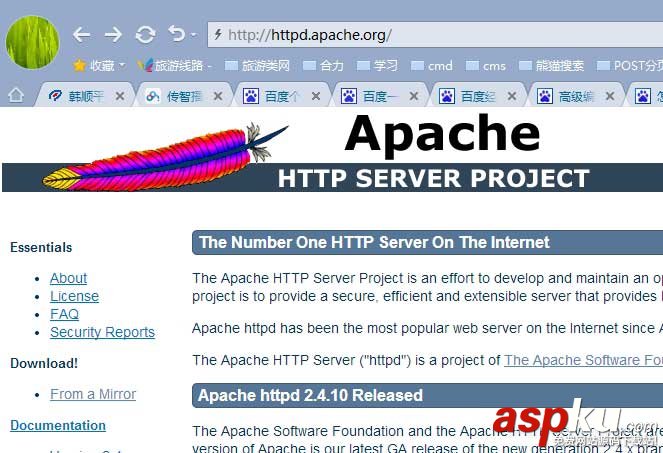 Apache官网,windows版,apache服务器