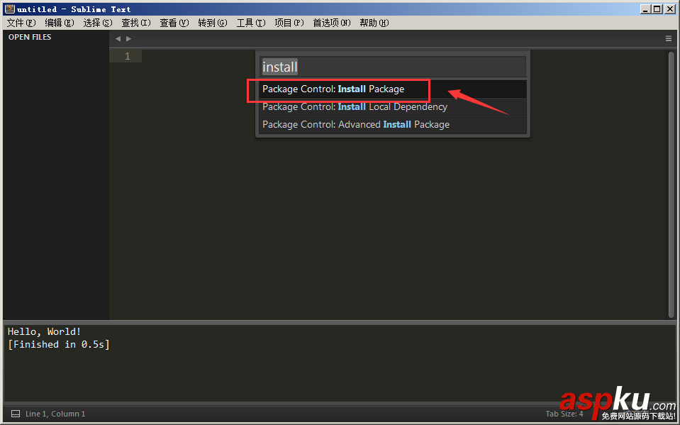 Sublime,Text3,python3