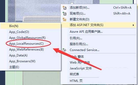 vs,ASP.Net,文件夹,选项