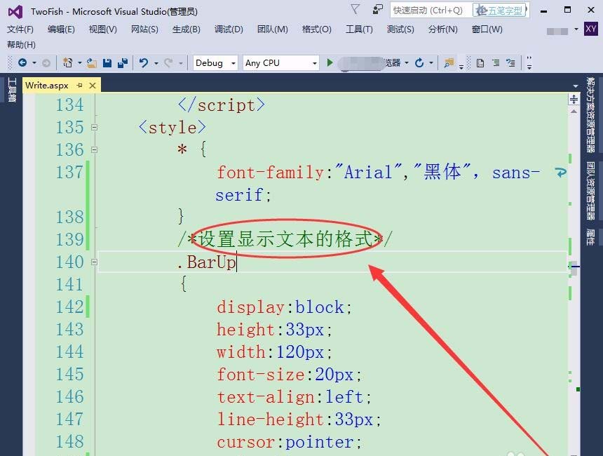 VisualStudio,代码,注释