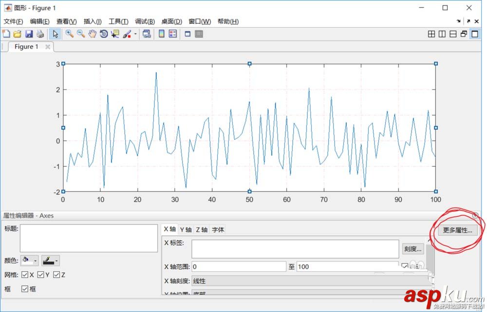 Matlab,网格,坐标轴