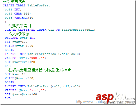 sql碎片整理,sql索引碎片,解决碎片的办法