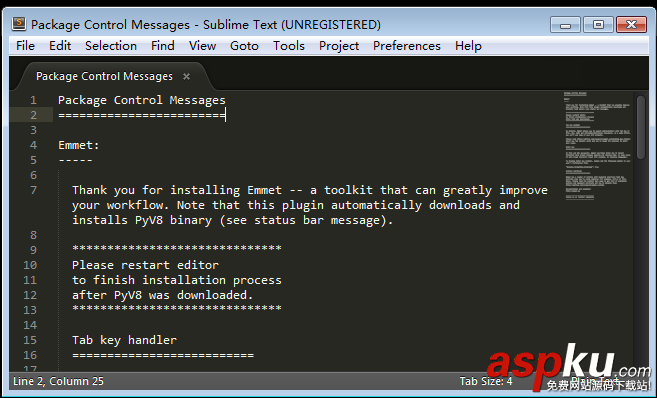 Sublimetext3,Emmet插件