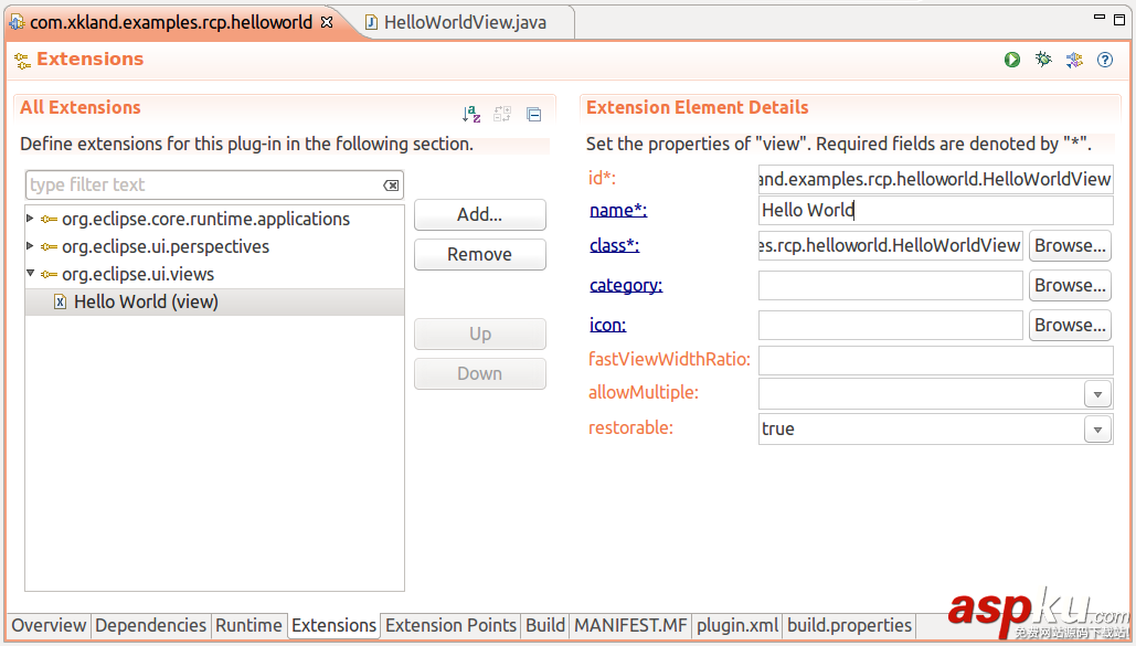 eclipse,rcp,osgi