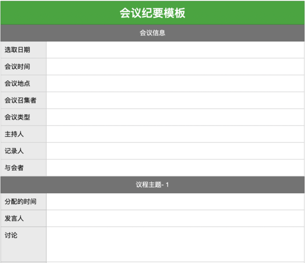 用好印象笔记这8个必备模板，帮你大幅提升工作效率