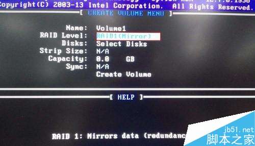 笔记本如何创建Intel RAID1