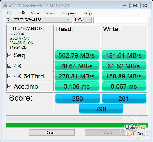 AS SSD Benchmark