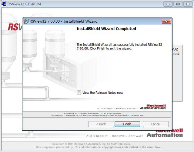 RSView32 7.6安装教程