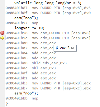 6. Annotated disassembly