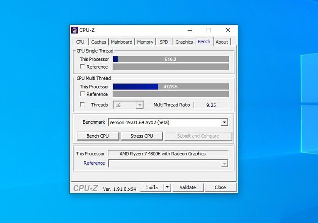 AMD Ryzen 7 4800H评测  