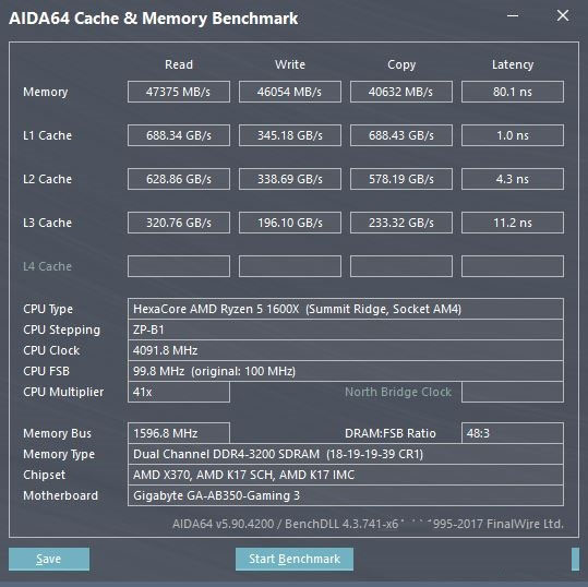 AMD Ryzen5电脑插四根内存实测 超频给力