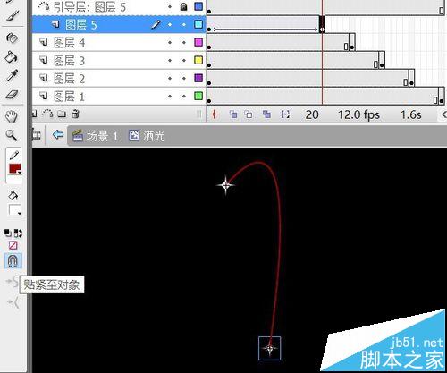 flash鼠标跟随实例――撒光的蝴蝶