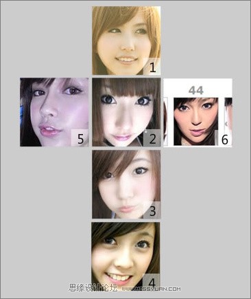 Flash CS4 3D工具打造滚动的照片立方体,PS教程,思缘教程网