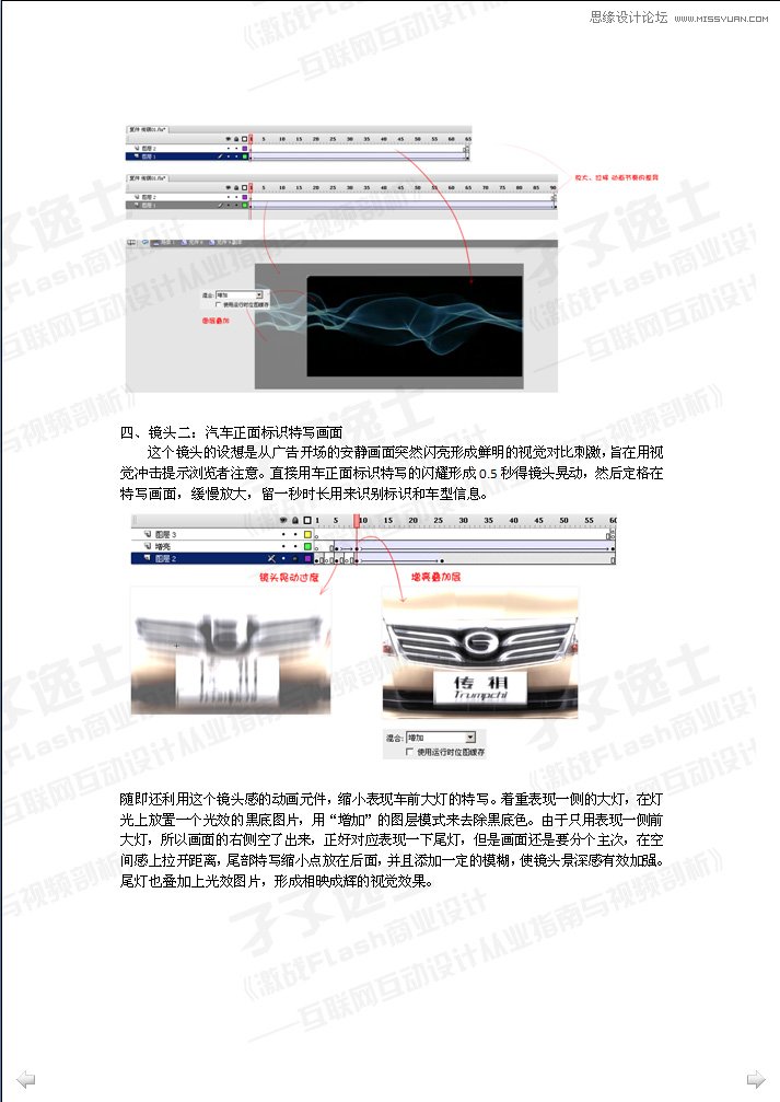 Flash制作汽车广告之视频镜头效果,PS教程,思缘教程网