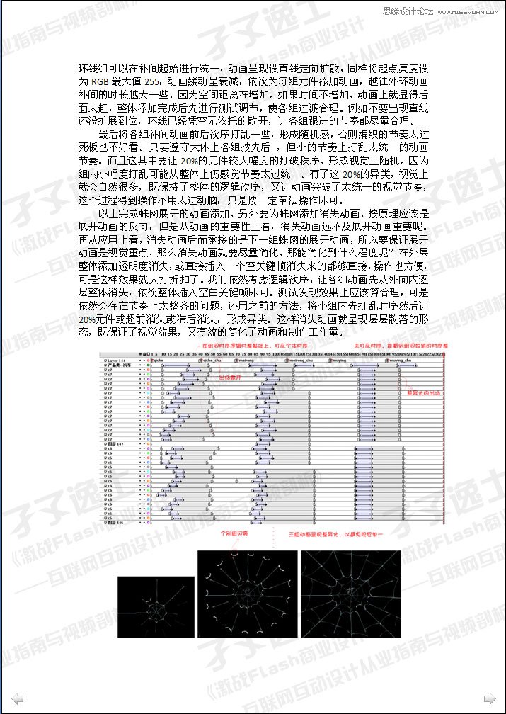 Flash实例教程：打造蜘蛛网动画效果,PS教程,思缘教程网