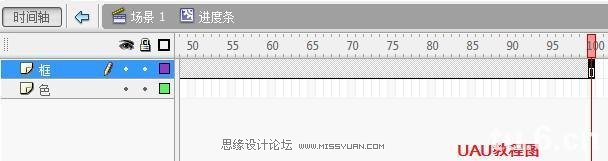 Flash新手教程：详细讲解制作进度条动画,PS教程,思缘教程网