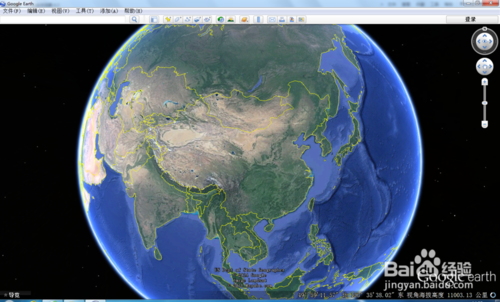 Google地球（谷歌地球）飞行模拟器怎么用