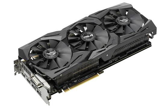 超级卡皇 华硕ROG STRIX GTX1080Ti问世 