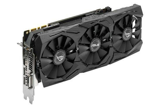 超级卡皇 华硕ROG STRIX GTX1080Ti问世 