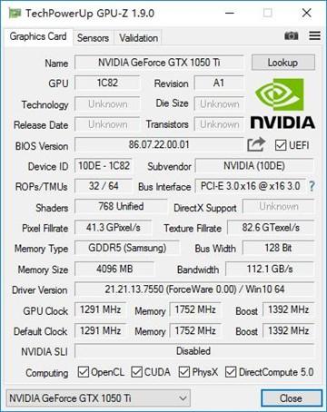 映众GTX 1050/Ti黑金至尊版显卡评测