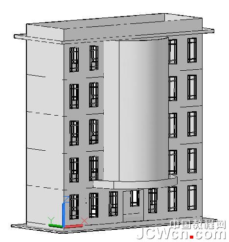 autocad 2011曲面命令创建楼房 武林网 autocad教程