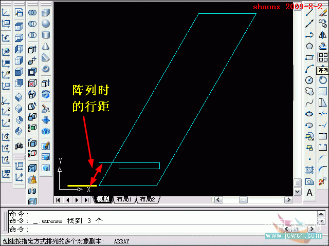 AutoCAD建模楼梯 武林网 AutoCAD教程