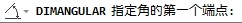 AutoCAD使用DIMANGULAR命令角度标注,PS教程,思缘教程网