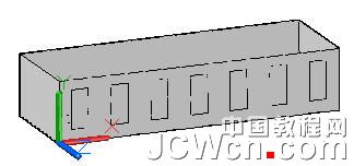 autocad 2011曲面命令创建楼房 武林网 autocad教程