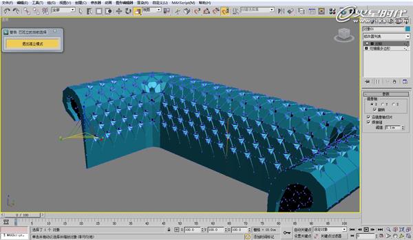 3DSMAX欧式沙发建模教程 武林网 3DSMAX建模教程