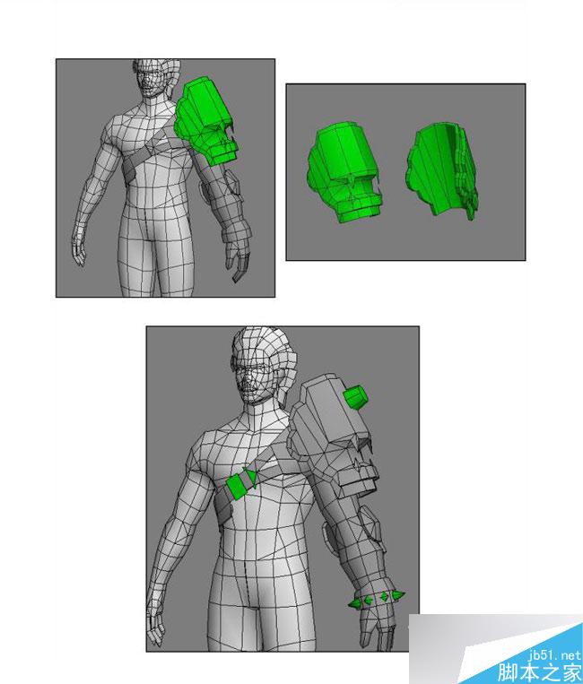 3dmax制作韩国游戏人物模型 武林网 3dsmax教程